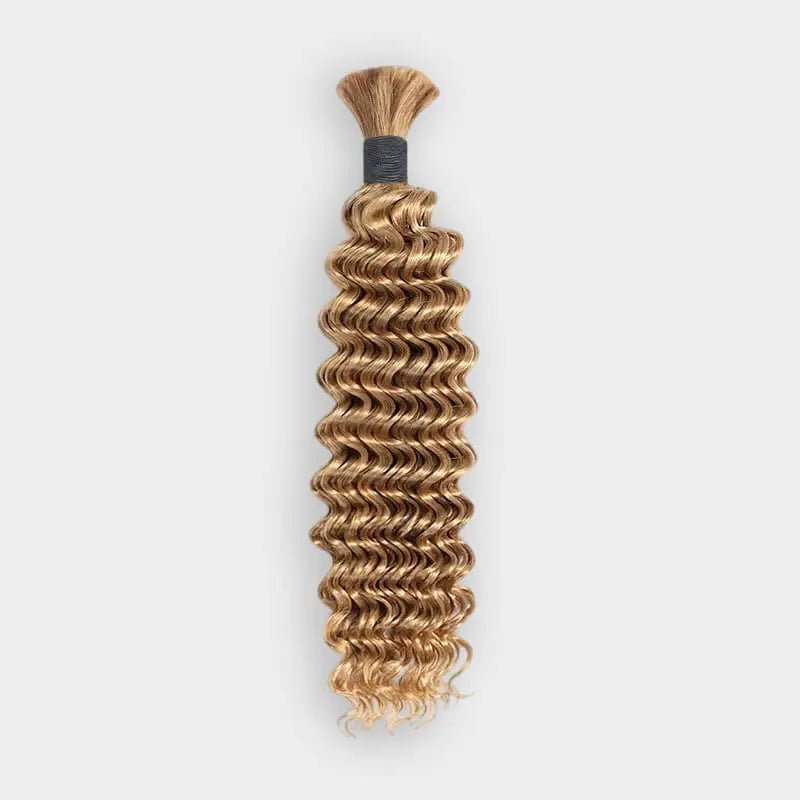 Boho Deep Wave Bulk Braiding Hair